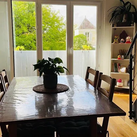 Bordeaux Centre T2 Duplex 65m Hospital Pellegrin Chu *