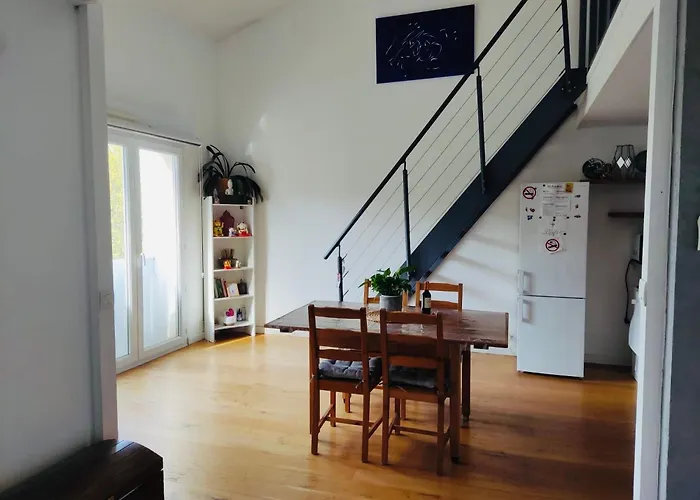 Daire Bordeaux Centre T2 Duplex 65m Hospital Pellegrin Chu Mérignac